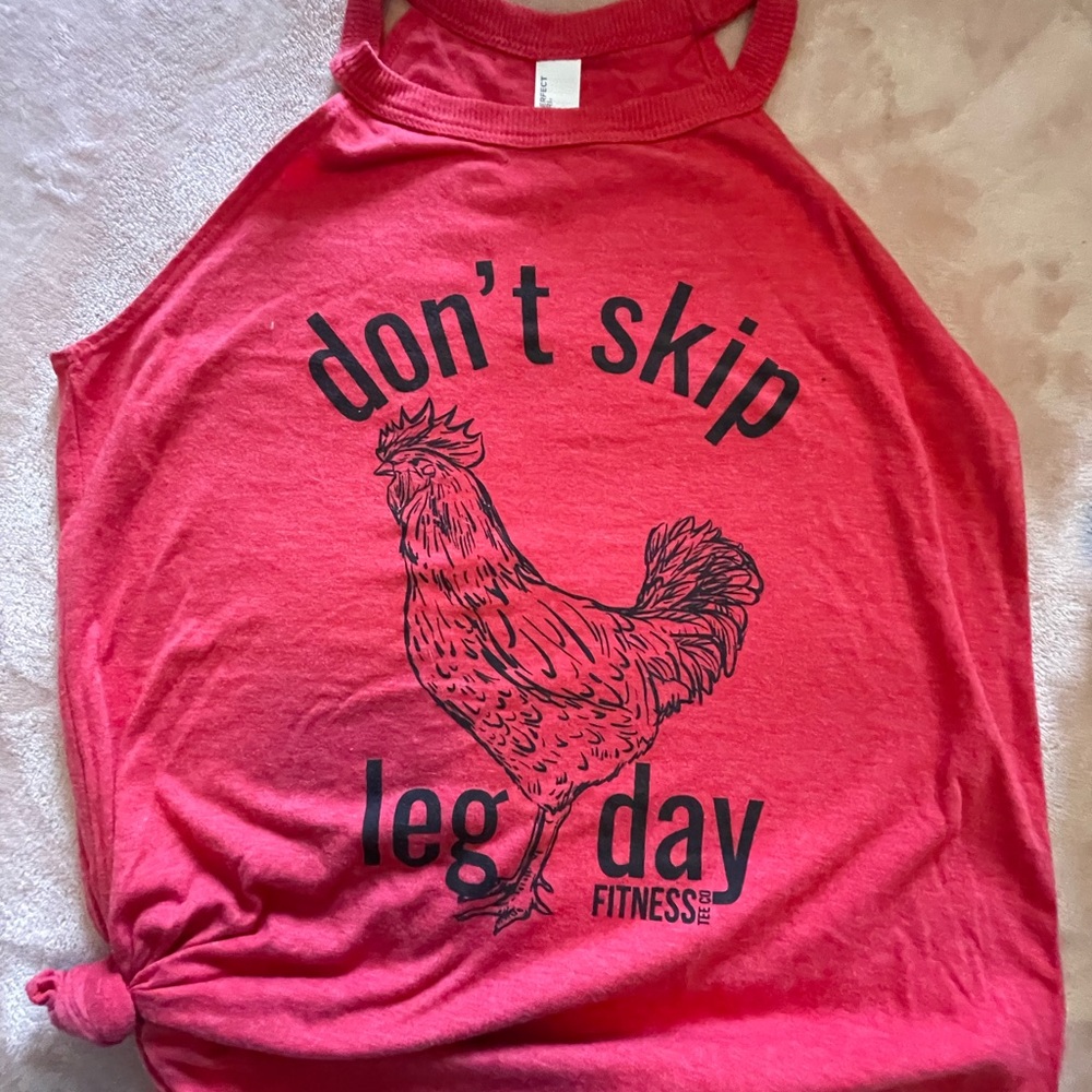 Don’t Skip Leg Day Halter Neck Workout Tank